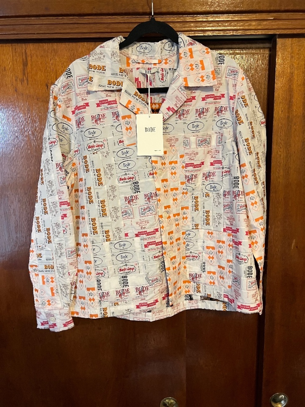 Bode - Clinton Street Label Overshirt